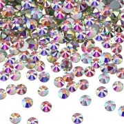 SS20 AB Crystal Diamond Rhinestones Flat Back round Rhinestones Iridescent Cryst
