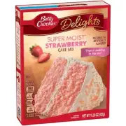 Betty Crocker Super Moist Strawberry Cake Mix