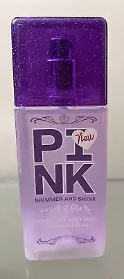Victoria's Secret Pink Shimmer and Shine Sweet & Flirty Sparkling Body Mist 8.4
