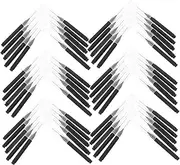 SOESFOUFU 100pcs Portable Micro Eyebrow Brushes for Lash Extensions Eyelash Lamination Beauty Tool Sleek Design for Makeup Application for Eyebrow Grooming and Touch Ups