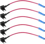 Lightweight Mini ATM Apm Blade Fuse Holder, Car Add-A-Circuit Fuse Adapter, for Car Replacement Boats(Small)