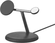Belkin BoostCharge Pro 3-in-1 Mag Charge Stand Qi2 15W Black