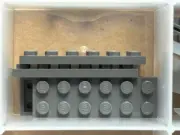 LEGO Parts - Dark Bluish Gray Plate 2 x 6 - No 3795 - QTY 5