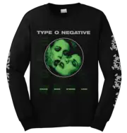 TYPE O NEGATIVE - 'Crude Gears' Long Sleeve