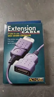 Act Labs New Sega SATURN Heavy Duty Metal Connectors Controller Extension Cable
