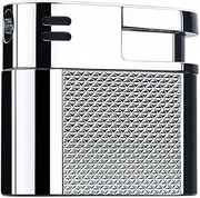 Laicengo Vintage Trench Lighter, Cool Copper Lighter, Butane Refillable Lighters, Soft Flame Lighters for Men Husband (Fuel Not Included)