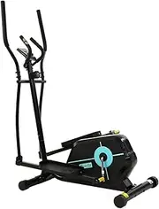 Everfit Exercise Bike, Elliptical Cross Trainer Stationary Cardio Training Bicycle Indoor Cycling Gym Equipment Home Workout Lifespan Fitness, 120kg Capacity Adjustable 8 Level Resistance Black