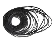 Black Cassette Tape Machine Recorder Belts 50Pcs Compatible With Most Devices