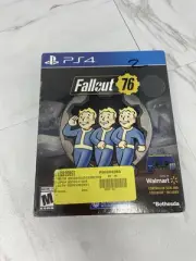 Fallout 76 PS4 walmart exclusive steal book CIB Complete. Fast/Free Shipping