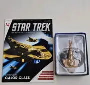 Eaglemoss Star Trek Starships Collection #14 Cardassian Galor Class + Magazine