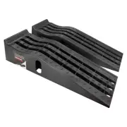 Proflow Car Ramps 1000kg Capacity Each Black Plastic Pair (PFERR-CW2400KIT)