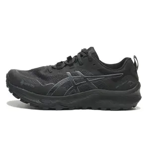 【滿額現折300】ASICS 慢跑鞋 GEL-FUJITRABUCO GTX 全黑 越野 防水 運動鞋 男 1011B608002