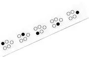 HALLMERS 5 Hob Single Side Stove Decal Control Panel Labels (Black Print Clear Adhesive) Replacement Sticker Cooktop Gas Induction Burner Knob Dial Switch