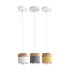 Nordic Pendant Light Fixture Adjustable Height Decorative Hanging Lamp E27 for