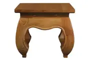 CT Dynasty Solid Timber Lamp Table