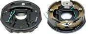 10" X 2.25" Electric Trailer Brakes Assembly, 10" X 2-1/4" Brake Assembly, Works with 3,500 to 4,000 lbs Trailer Axle,(1 Right + 1 Left)