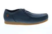 Clarks Adult Mens Shacre Plain Toe Oxfords & Lace Ups Navy Nubuck US 10.5
