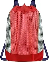 Beach Backpack | Drawstring Beach Organizer Bags - Child-Friendly Mesh Organizer Backpack For Sandbox Shells Towels Swimsuits