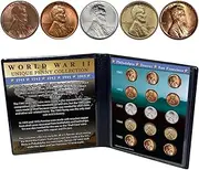 WWII Unique Penny Collection