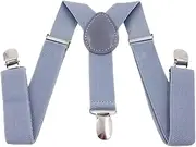 [HAMKVBPR] Kids Braces Children's Bow Tie Suspenders Set Small Children's Three Clip Back Trouser Belt Suspender for Kids