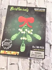 Brickcraft Bricktanicals Holiday Flowers "Mistletoe" Brick Building Set NIOP