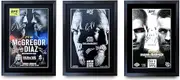 HWC Trading UFC Collection with Conor McGregor Gifts Printed Signed Autograph Pictures for UFC Memorabilia Fans - A3 Framed