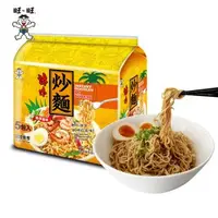 在飛比找森森購物網優惠-即期良品-【旺旺】 浪味炒麵(80gx5包)-效期2024/