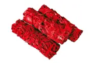 Dragon's Blood White Sage Smudge Stick 10cm Spiritual Healing and Protection x3