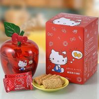 在飛比找鮮拾優惠-【Hello Kitty】塩味奶油方塊酥-蘋果造型禮盒3盒組