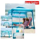 Instant Setup 6.2' Beach Canopy – Lightweight, Waterproof & Air-Vented