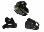 ProForce Double Layered Sparring Gear Set Head Hand Foot Guards Karate Pads