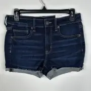 NEW American Eagle Next Level Stretch Hi-Rise Shortie Shorts Women's Size 6/28
