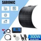 300W 12V Flexible Solar Panel Kit Mono Caravan Camping Portable Battery Charging