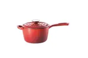 Baccarat Le Connoisseur Cast Iron Saucepan 1.5L 16cm Red