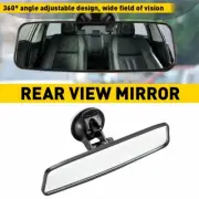 Universal Car Rear View Suction Cup Mirror Learner Front Driver Interior Glass