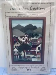 JOAN'S OWN CREATIONS - Quilt Pattern - SUMMER HOUSES Applique Series 104