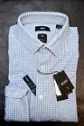 Hugo Boss Men's Hank Kent Travel Slim Fit Performance Stretch Dress Shirt 38 15