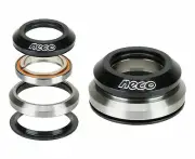 Bike CNC Taper Integrated Headset 1-1/8" 1-1/2" with Top 7.8mm Bearing Roadbike