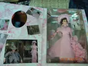 VINTAGE 1995 BARBIE /ELIZA DOOLITTLE MY FAIR LADY PINK ORGANZA FINAL SCENE GOWN