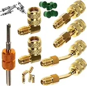 PRETYZOOM 1 Set Mini Split Adapter Kit Conversion Tools with Core Remover for Air Conditioning Refrigeration Systems Durable and User Friendly Hvac Maintenance Set