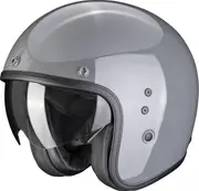 Scorpion Belfast Evo Solid, open face helmet , color: Grey , size: S