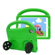 MCC Kids iPad 9.7" 6th Gen Shockproof Child Case Cover Apple iPad6 Wheel [Green]