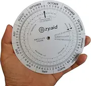Ezyaid Pregnancy Calculator Wheel, Due Date Calculator for OB-GYN, Birth Date Finder Wheel Designed for Midwives, Nurses, Patients, and Doctors