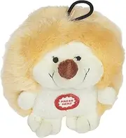 Pet Qwerks Plush Interactive Dog Toys - Chattering Hedgehog - 4.5 in, All Breed Sizes