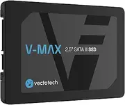 V-MAX 2TB Internal SSD SATA III 6 Gb/s 3D NAND TLC 2.5"/7mm Solid State Drive, up to 550MB/s