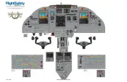 Cessna Citation XLS Cockpit Poster 24"x36"
