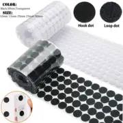 Self Adhesive HOOK AND LOOP Dots Stick on Picture Hanging Grip Organise work