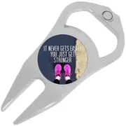 Get Stronger Golf Ball Marker Divot Repair Tool Bottle Opener