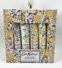 4pc Cath Kidston Leopard Lip Balm Set - Original, Honey, Lemon NIB 4x 10ml