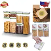 Premium Airtight Food Containers Set - 7 Stackable Storage Solutions with Lids